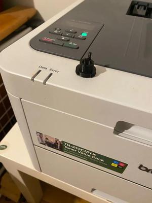 Brother TN-243 toner reset wheel   