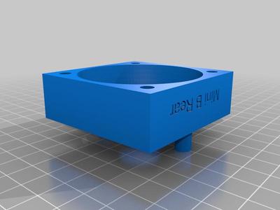 Mini-B Rear Slick Tire - Simplified Mold