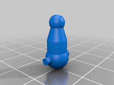 GI Joe 1985+ Action Figure Neck Adapter for Modern Heads