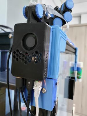 Raspberry Pi 4 + PoE Hat Case + Camera Mount for Ender 6