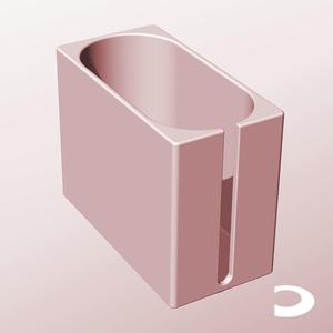 CX68-115-SS Slotted Modular Stacking Storage Boxes | Printable Objects - Infinite Containers | stl file for 3d printing