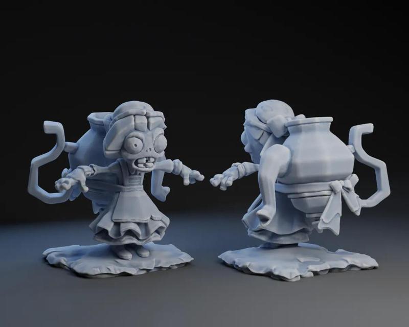 Tea Kettle Zombie : Plants vs Zombies   