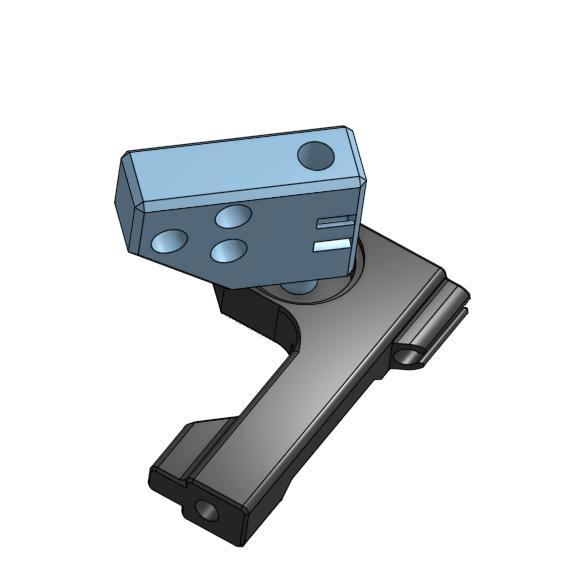 g2e - trident horizonal cable chain mount   