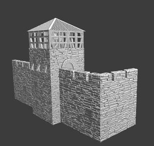 Medieval bell tower, Modular Castle System