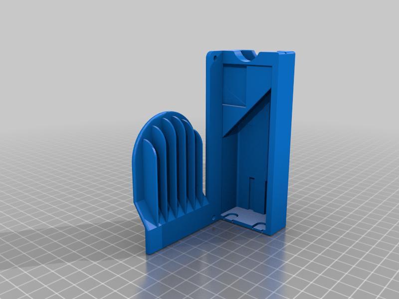 Ender 3 SD adapter with self-supporting fan vent