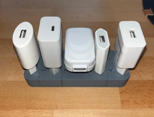 Modular EU Plug Socket Holder   