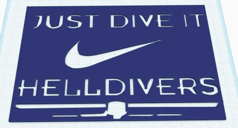 Helldivers 2 Nike Sponsorship Spray Mask   