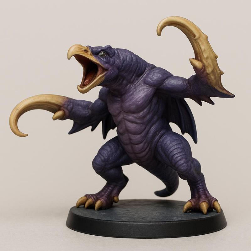 Hooked Horror Miniature