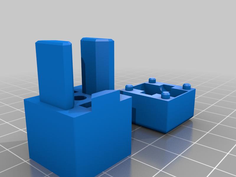 Idler pulley holder for V-slot 20x20