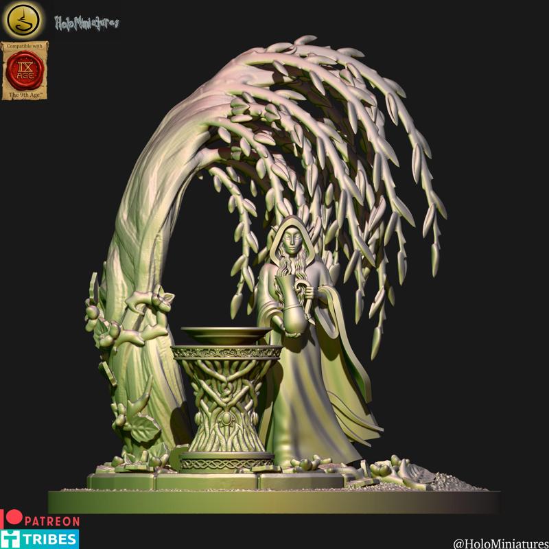 Wood elf queen unit filler (elves)