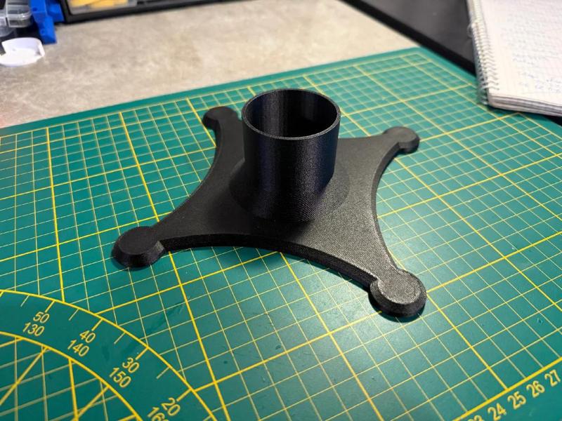 50mm hose to magnets   