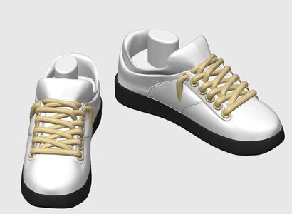TRI COLOUR SHOES FOR URBAN BUGS BUNNY.   