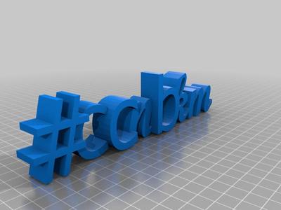 #ccnbkm Schriftzug 