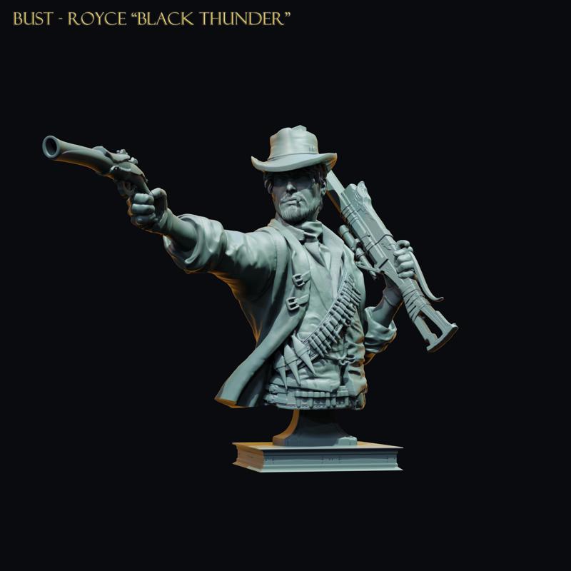 Royce  Black Thunder  - Bust