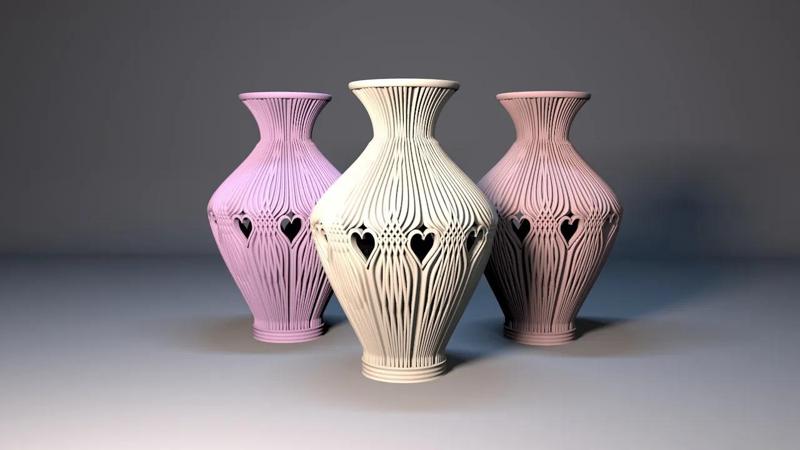 valentinesday vase   