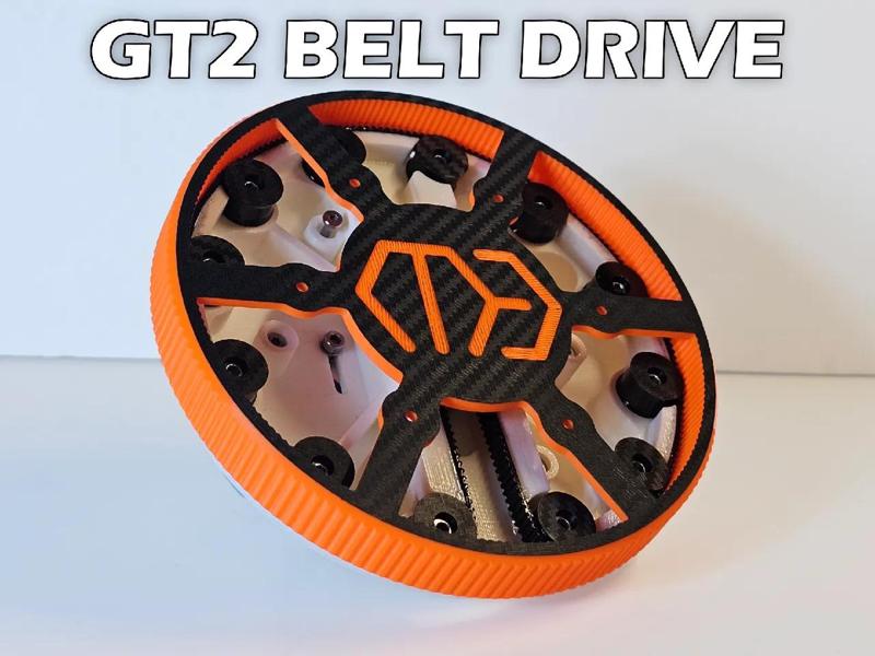 Outrunner Belt Reduction Drive   
