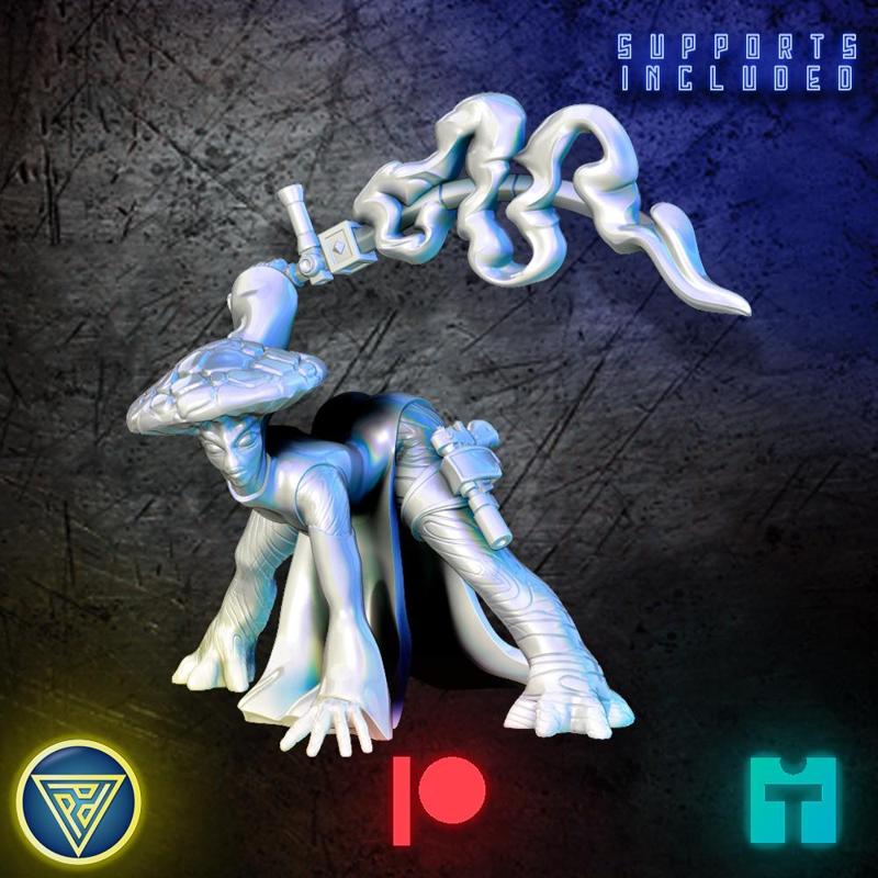 Mushroom Alien Warrior