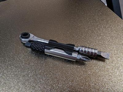 Topeak Ratchet Rocket Clip and Knurled Driver