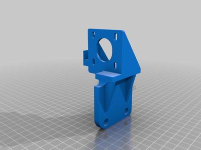 Ender 3V2 Direct Drive Adapter with Cable Chain Mount