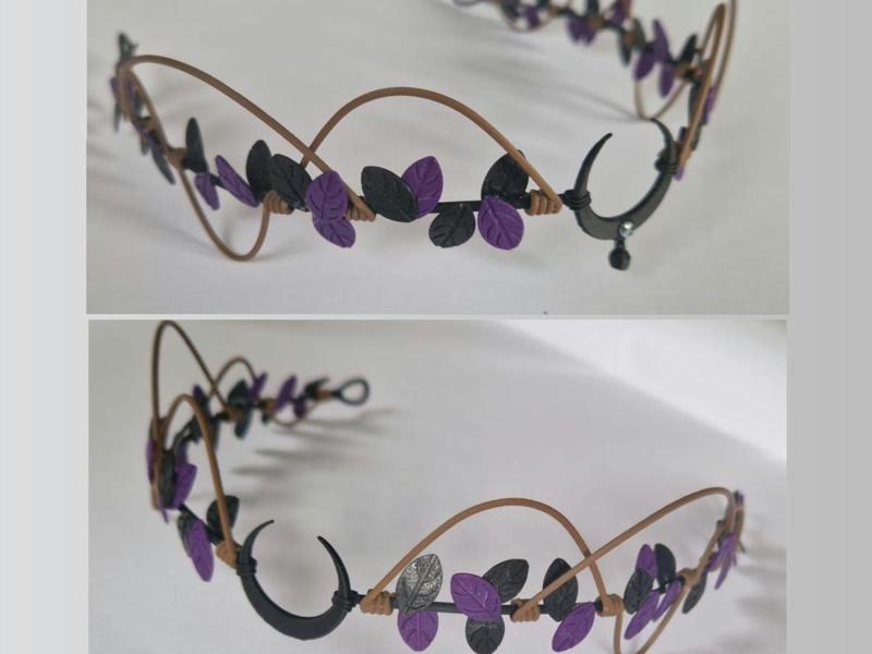 Moon Design Fantasy Tiara