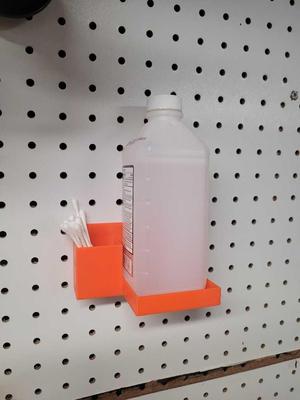 Pegboard Isopropyl/Q-Tip Holder