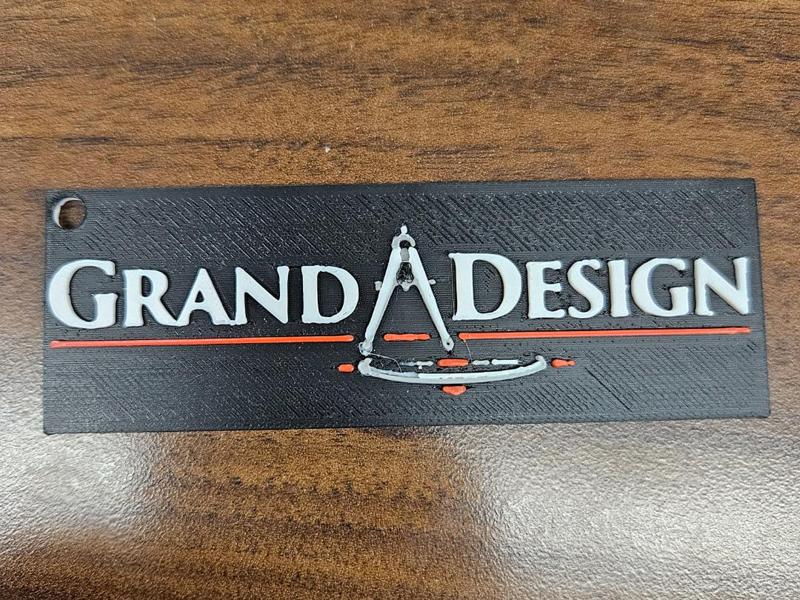 Grand Design Keychain