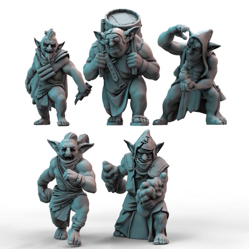 Goblin Explosive Specialists (pre-supported)