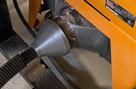 Dust Collector Adapter 4" Duct to 1.25" Hose