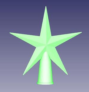 A Star for the Top of the Chrismas Tree