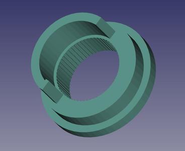 Temperature Stop Ring for Shower - BRASS-Thermostatic Cartridge