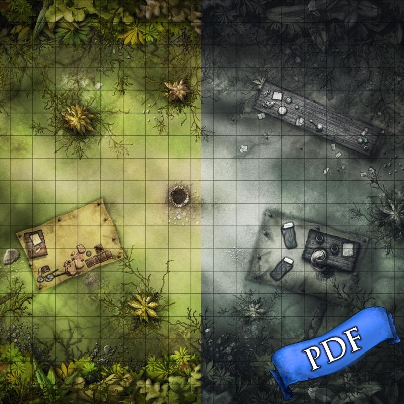 Overgrown Expedition Camp (Encounter 12 - Horticultural Horror)