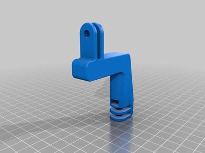 gopro vertical mount with extended ears