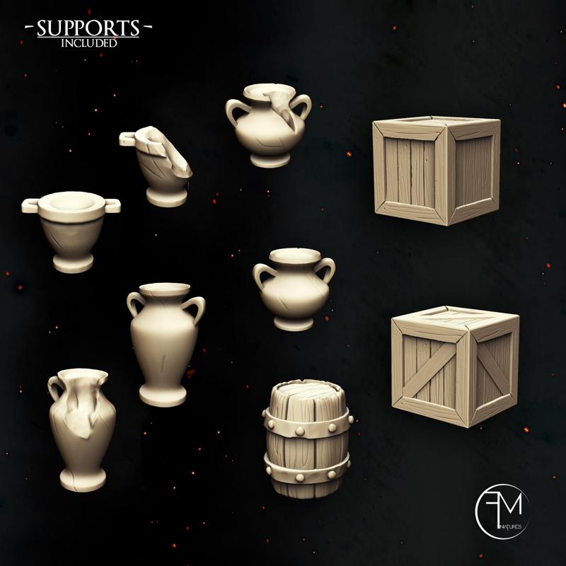 Spartan Amphorae and Barrels