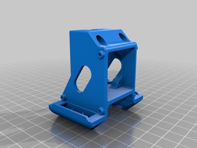 Wanhao D12 Dragon hotend X carriage with dual feed