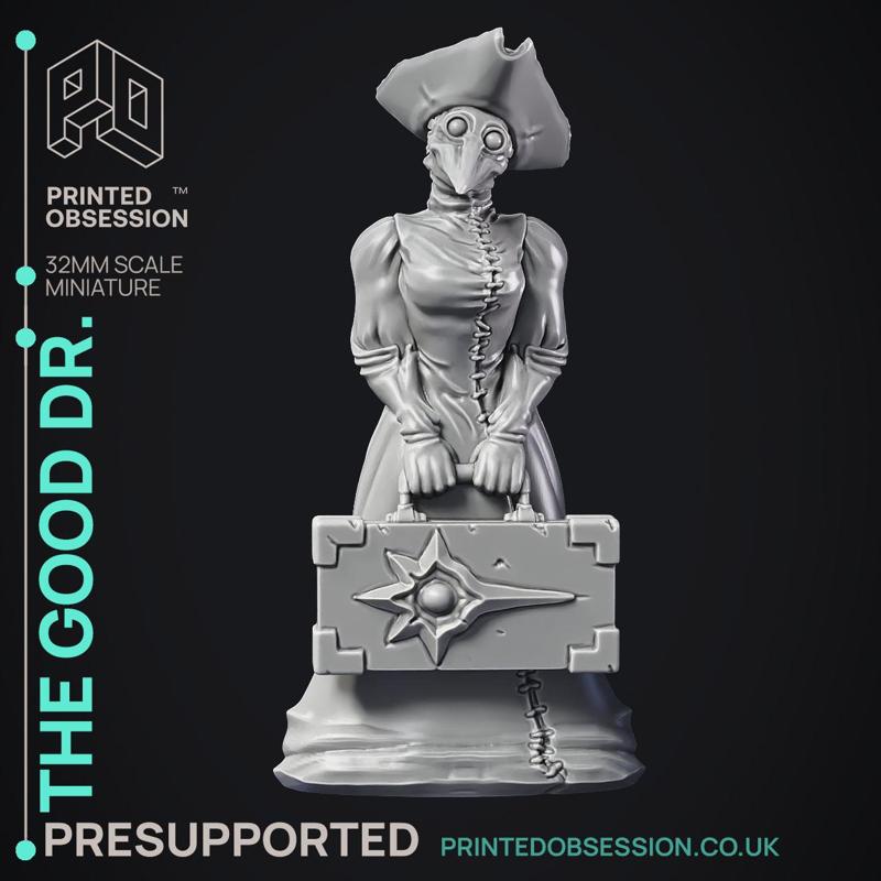 The Good Doctor - Inquisators - PRESUPPORTED - 32 mm Scale
