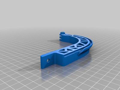 Support Gopro pour Artillerie Sidewinder X1 / X2