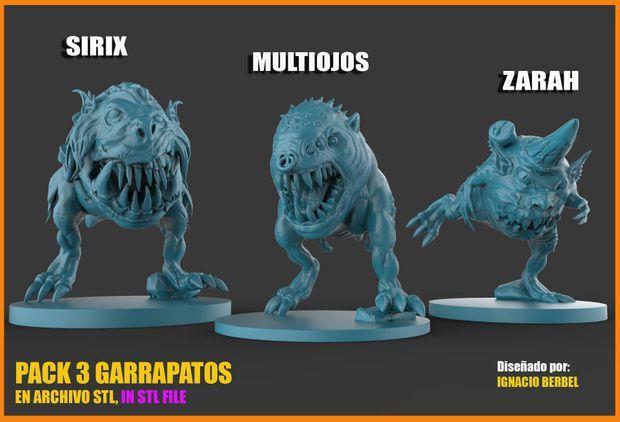 GARRAPATO PARA JUEGOS DE ROLL