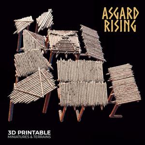 Fortified Village - Wooden Roofing /Pre-supported/