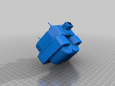 P38 Range Rover Bosch Coil Pack 3d scan
