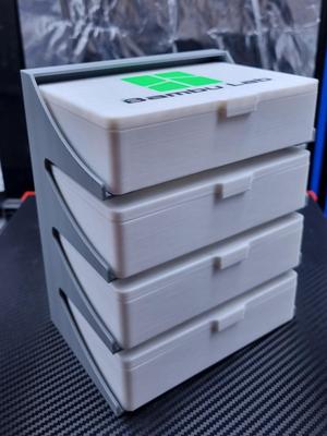 Regal Organizer for Boxes with BambuLab Accessories