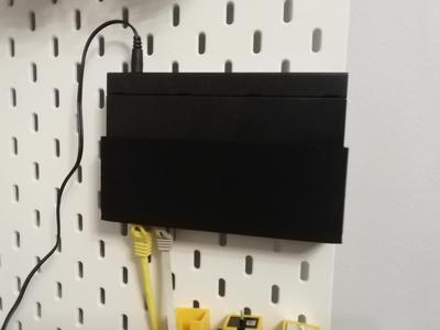 TP-SG108E IKEA SKADIS Switch Mount
