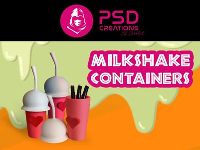 MilkShake Containers