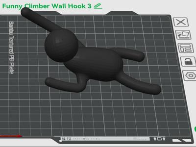 Funny Climber Wall Hook 3