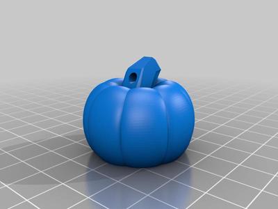 Pumpkin Keychain