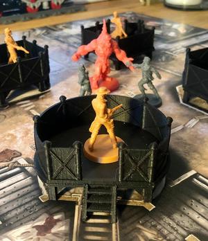 Zombicide undead or alive balcony