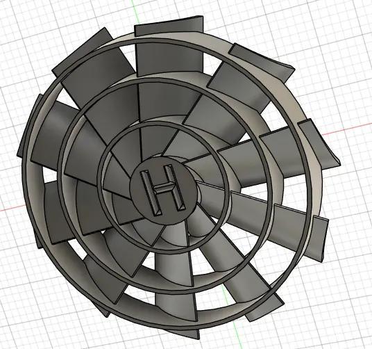 TurbineWheel for SV07 extruder   