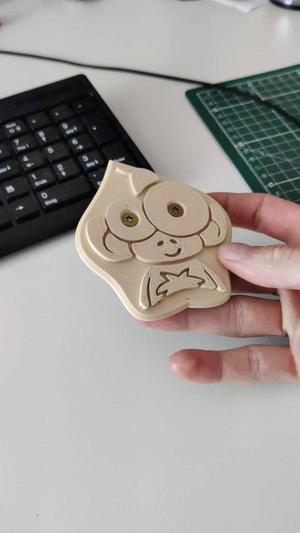 door handle for children - monkey