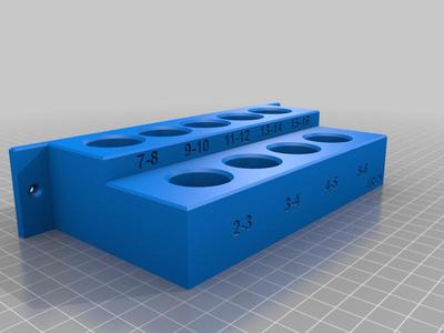 ER-25 Collet Rack organizer box