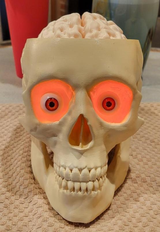 Candy Brain Bucket (LIGHTED eye option added)