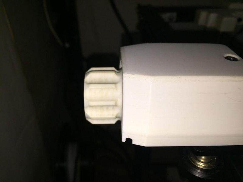 Ender 5 X axis Belt cover with clearance for belt tensioner